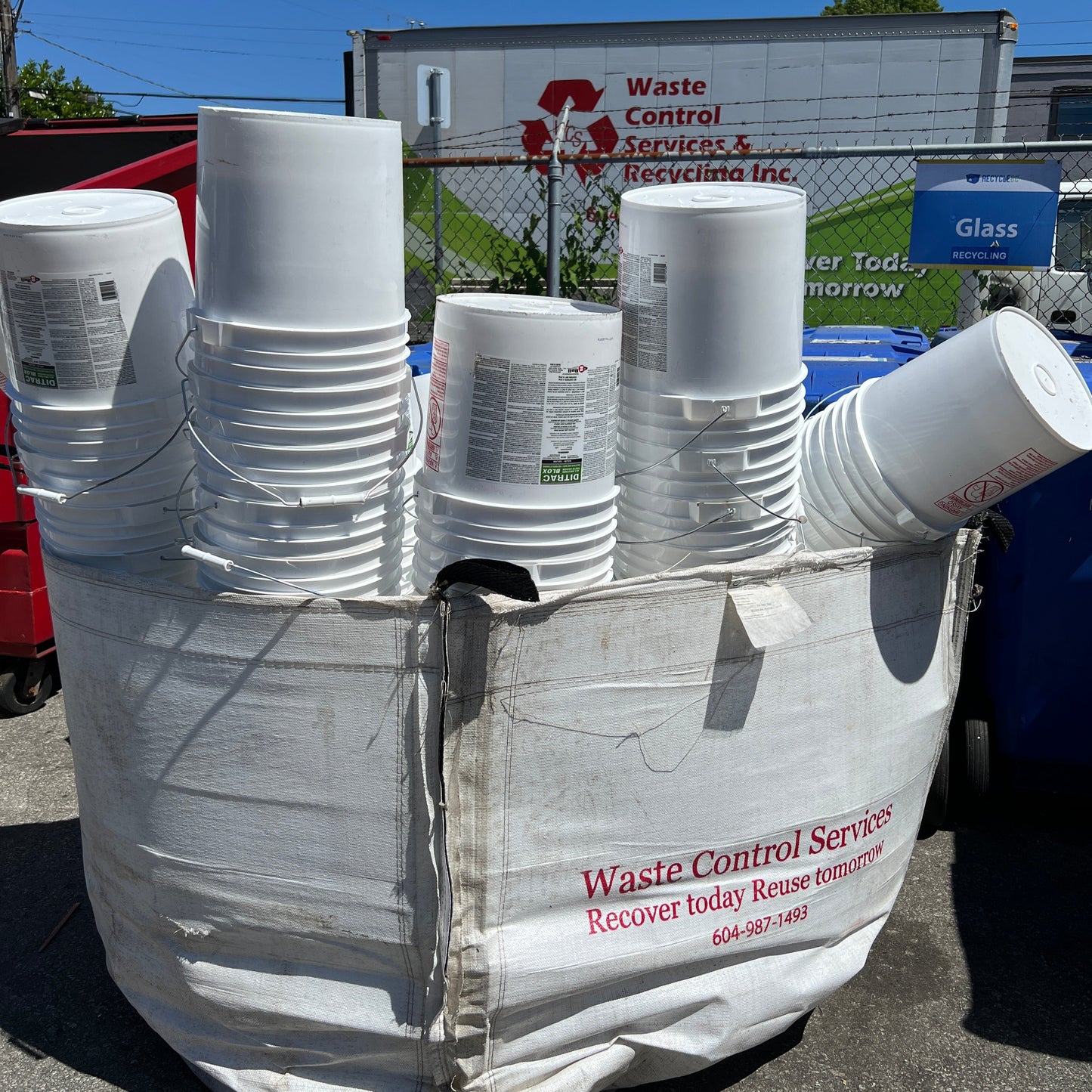 HDPE Rigid Plastics (per 1.5 yd Super Sack / Cage)